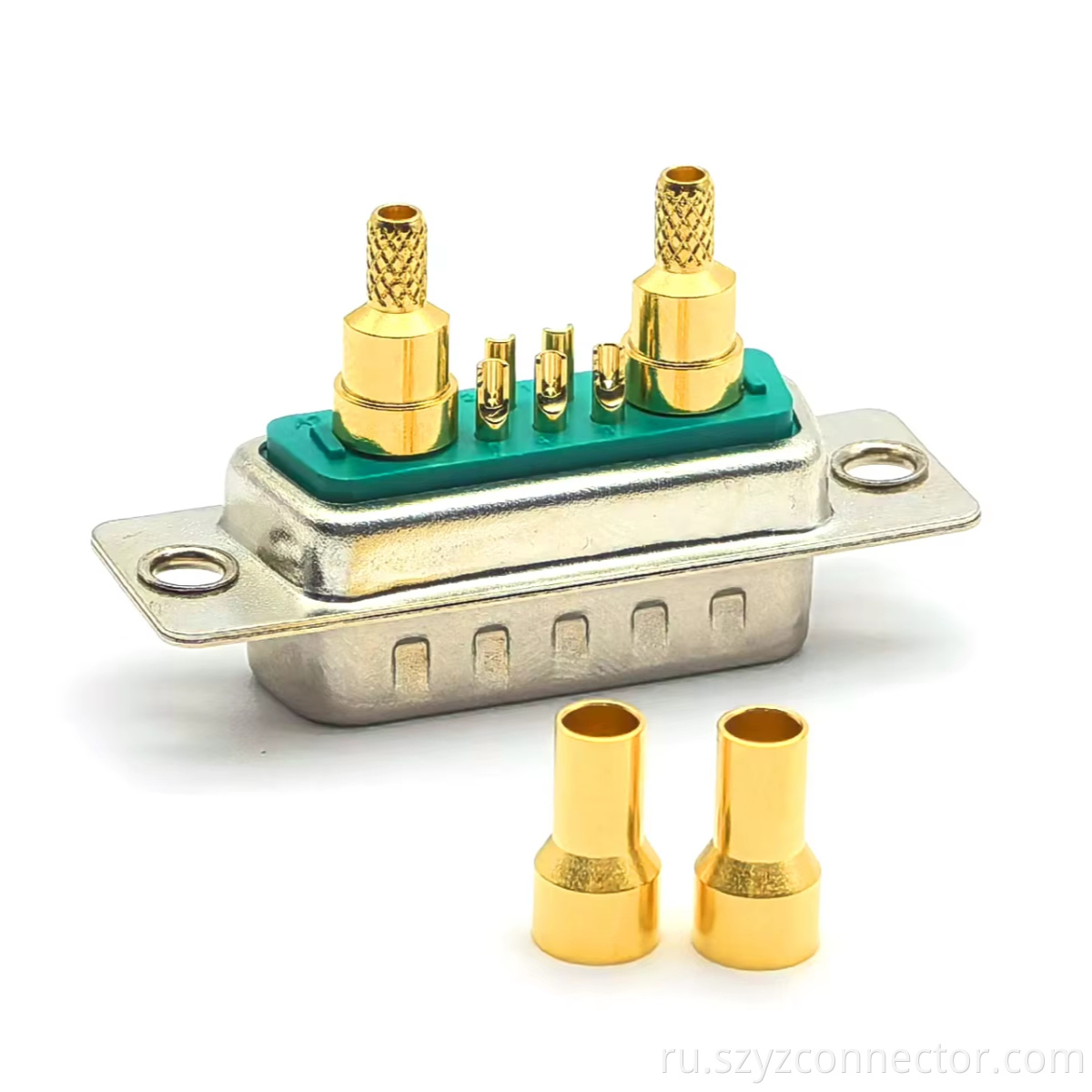 D-Sub High Current 7W2 Male Connector 7P